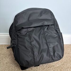 Sleek Black Men's Backpack